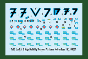 Hobby Boss 84521 Jackal 2 High Mobility Weapon Platform 1/35 – zdjęcie 3