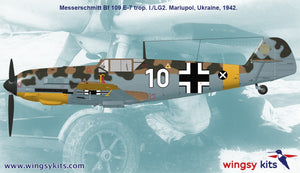 Wingsy Kits D5-11 German WWII Fighter MESSERSCHMITT Bf 109 E-7 1/48 – zdjęcie 6