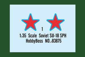 Hobby Boss 83875 Soviet SU-18 SPH 1/35 – zdjęcie 2