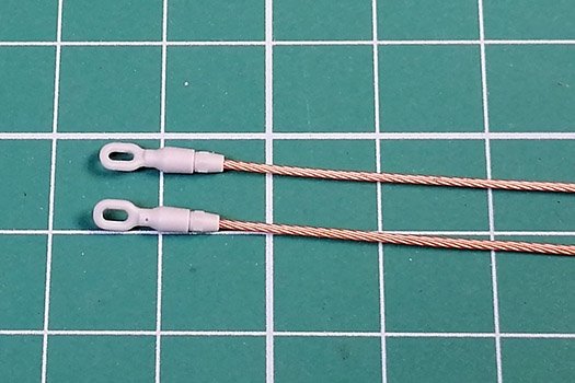 Eureka XXL ER-3567 Towing cable for M88A1 ARV (AFV Club) 1/35 – zdjęcie 3