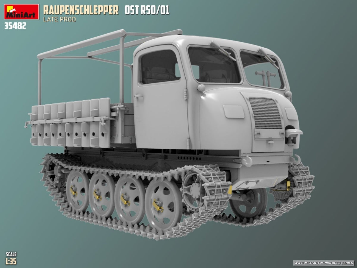 MiniArt 35482 Raupenschlepper Ost RSO/01. Late Prod 1/35 – zdjęcie 5