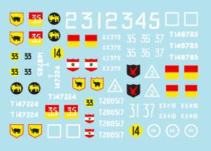 Star Decals 35-C1033 India 1965 1/35 – Bild 2
