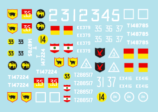 Star Decals 35-C1033 India 1965 1/35 – Bild 2