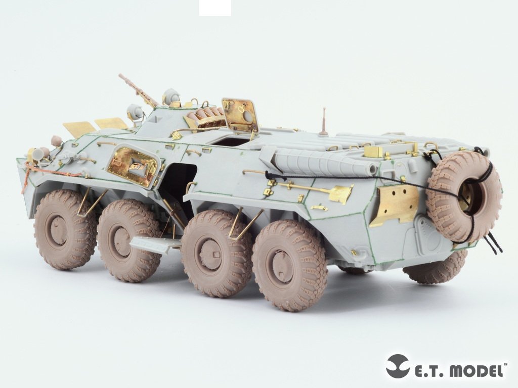 ET Model P35-120 Russian BTR-80/80A APC Sagged wheels (Wide) For TRUMPETER Kit 1/35 – image 5