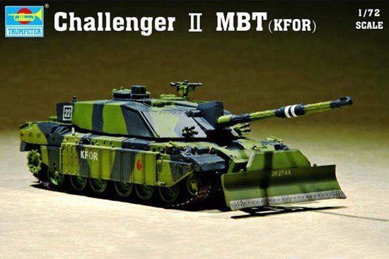 Trumpeter 07216 Challenger II MBT KFOR 1/72