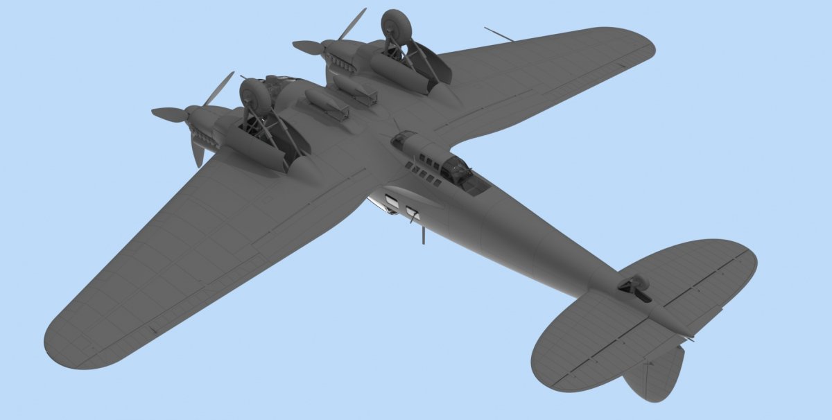 ICM 48262 He 111H-6, WWII German Bomber 1/48 – image 4