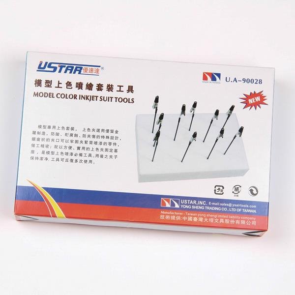 U-STAR UA-90028 Color Clip Set 10in1 (zestaw do malowania)