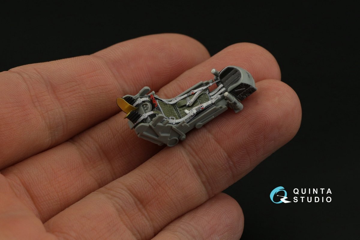 Quinta Studio QR48017 K-36 ejection seat for MiG-29 family ( GWH ) 1/48 – zdjęcie 3