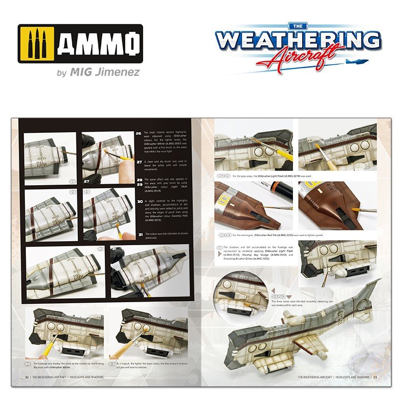 Ammo of Mig 5222 The Weathering Aircraft N 22. HIGHLIGHTS AND SHADOWS (English) – zdjęcie 3