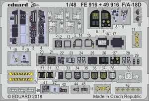 Eduard 49916 F/ A-18D interior KINETIC MODEL 1/48 – immagine 2