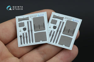 Quinta Studio QD35132 AH-64A 3D-Printed coloured Interior on decal paper (Trumpeter) 1/35 – zdjęcie 4