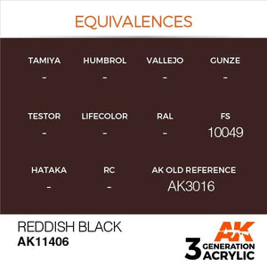 AK Interactive AK11406 Reddish Black 17ml – image 3
