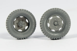 Panzer Art RE35-364 Mercedes 1500 late 6 holes road wheels (gelande pattern) 1/35 – zdjęcie 2