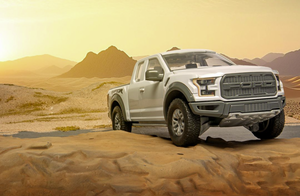 Airfix 6053 QUICKBUILD Ford F-150 Raptor - Grey – zdjęcie 10