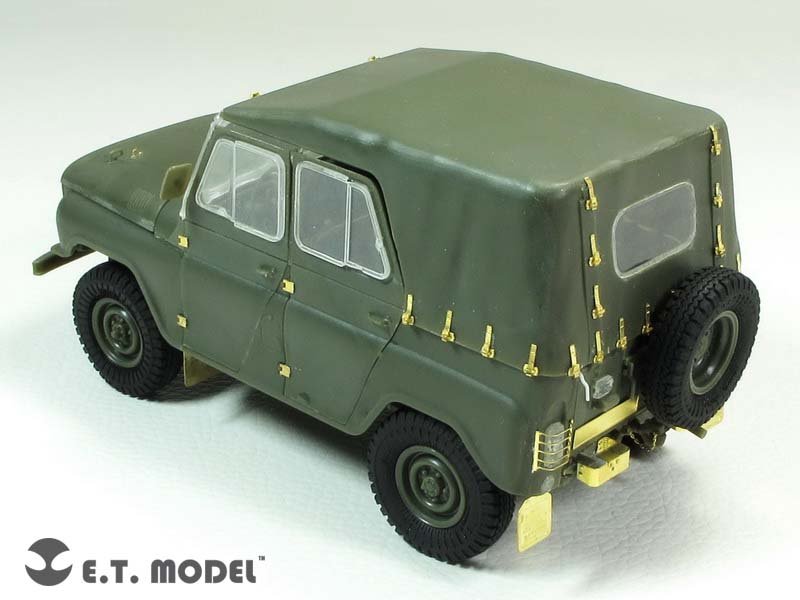 ET Modèle E35-179 Véhicule tout-terrain soviétique UAZ-469 (Pour TRUMPETER 02327) (1/35) – image 5