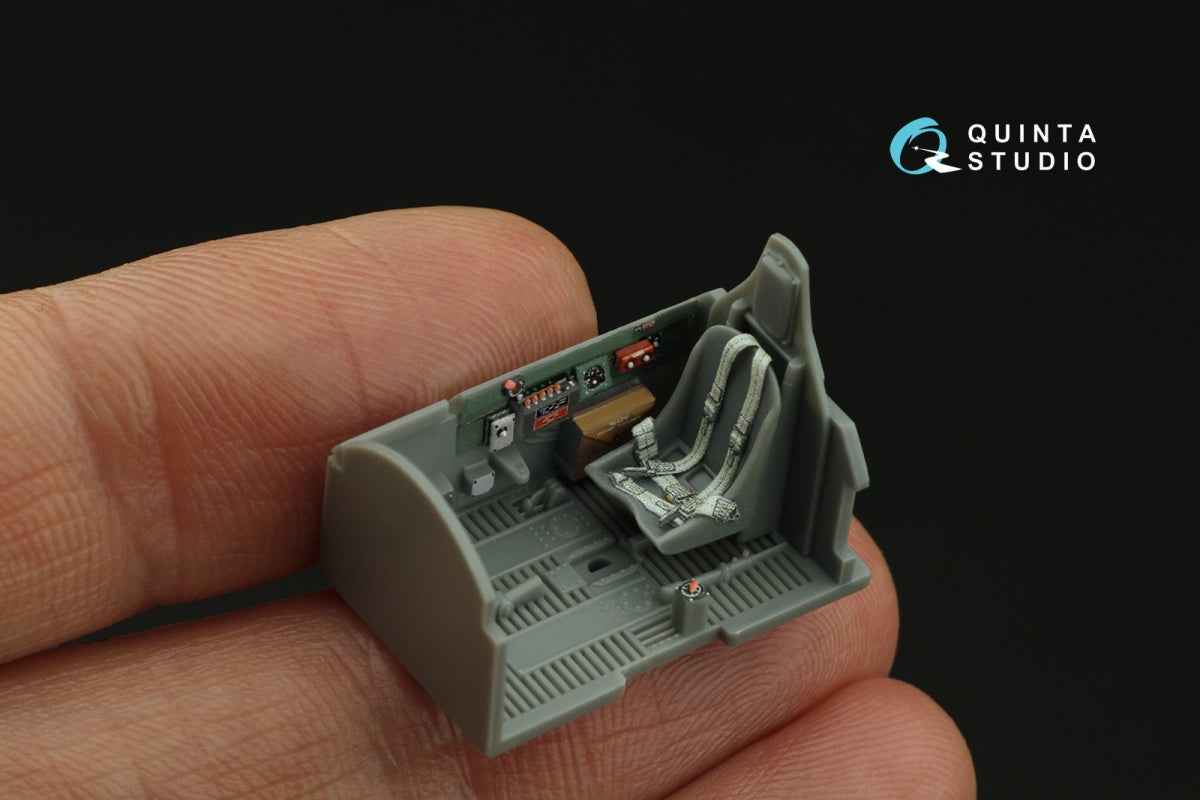 Quinta Studio QD72122 P-47D Thunderbolt Razorback 3D-Printed &amp;amp; coloured Interior on decal paper (Tamiya) 1/72 – zdjęcie 8