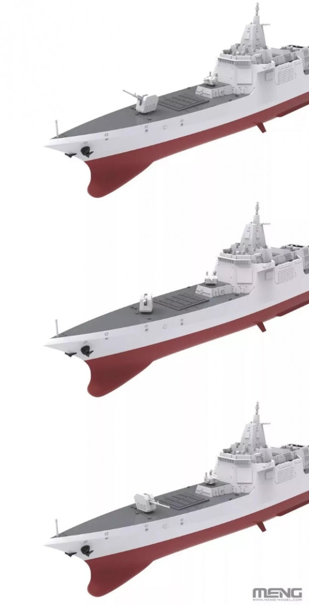 Meng Model PS-009 Chinese Type 055 Guided Missile Destroyer 1/700 – image 7