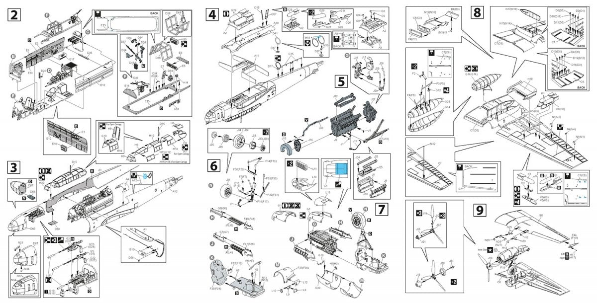 Hobby 2000 32008 Messerschmitt Bf 110 E (Dragon + Cartograf + Mask) 1/32 – image 3