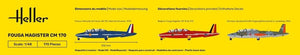Heller Heller 30510 Fouga Magister CM 170 1/48 – zdjęcie 3