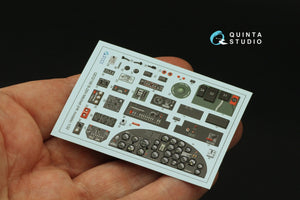 Quinta Studio QD32199 B-25H Mitchell 3D-Printed &amp;amp; colored Interior on decal paper (HK models) 1/32 – image 3