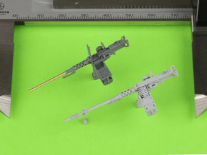 Master GM-35-063 Browning M2HB .50 cal (12.7mm) - machine gun with tank mount - WWII period (early M23 cradle with early ammo rack) 1/35 – image 3