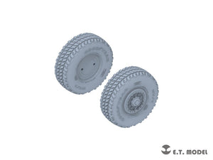 E.T. Model P35-127 Modern U.S. M142 High Mobility Artillery Rocket System（HIMARS）Sagged Wheels for Trumpeter kit 1/35 – zdjęcie 3