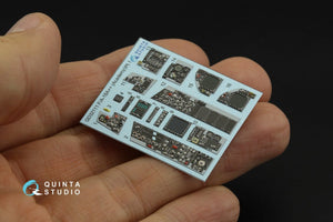 Quinta Studio QD32111 F/A-18A++ 3D-Printed &amp;amp; coloured Interior on decal paper (Academy) 1/32 – zdjęcie 6
