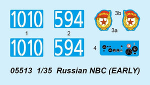 Trumpeter 05513 Russian NBC EARLY 1/35 – zdjęcie 5