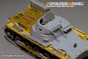 Voyager Model PE35289 WWII German Pz.Kpfw.I Ausf. B DAK version basic (For DRAGON 6207) 1/35 – immagine 3