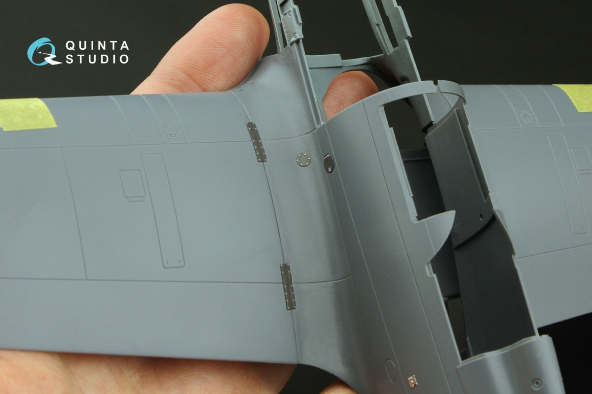 Quinta Studio QP32019 Hatches and Panels for Macchi Mc. 202 Folgore (Italeri) 1/32 – image 6