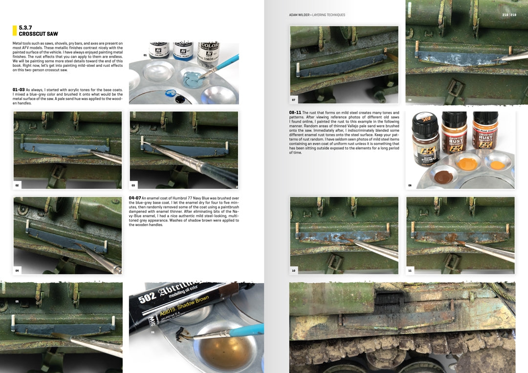 AK Interactive AK130009 ADAM WILDER – MODELING THEORETICAL SOVIET SUBJECTS OF THE GREAT PATRIOTIC WAR – LAYERING TECHNIQUES (English) – image 11