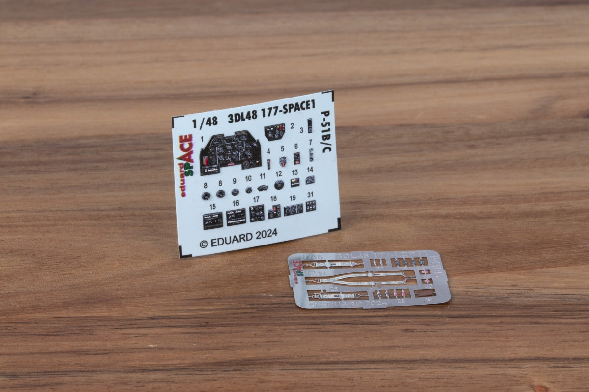 Eduard 3DL48177 P-51B/C SPACE EDUARD 1/48