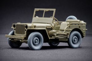 ScaleX WW 35001S U.S WiLLYSMB Sagged wheel set (Universal) 1/35