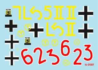 Star Decals 16-D1007 PzKpfw I Ausf B Attack on Norway and France 1940 1/16 – image 2