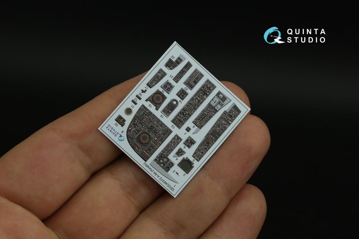 Quinta Studio QDS-48372 A-6A 3D-Printed &amp;amp; colored Interior on decal paper (Kinetic) (Small version) 1/48 – image 7