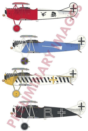 Eduard 7407 Fokker D.VII (OAW) Weekend edition 1/72 – immagine 3