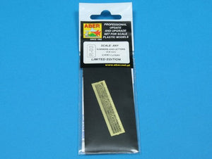 Aber R-03 Numbers and letters (1.0mm) – image 3