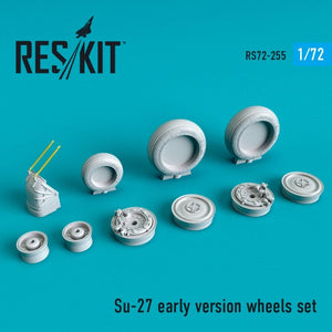 RESKIT RS72-0255 Su-27 wheels set early version 1/72