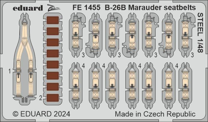 Eduard BIG49421 B-26B Marauder PART I ICM 1/48 – zdjęcie 5