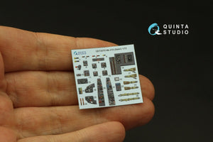 Quinta Studio QD72070 Me 410 3D-Printed &amp;amp; coloured Interior on decal paper (Italeri) 1/72 – zdjęcie 6