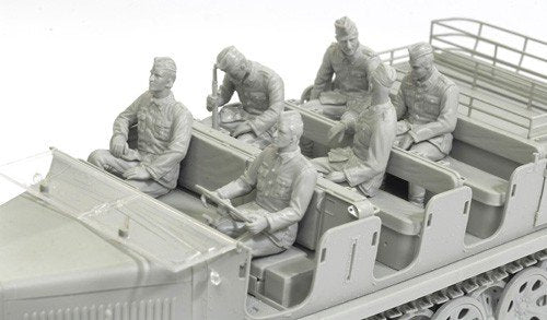 Dragon 6545 Sd.Kfz.7 8t Half-Track Early Production w/Crew 1/35 – zdjęcie 4