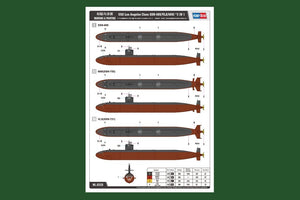 Hobby Boss 83530 USS Los Angeles Class SSN-688/VLS/688I 3 in1 1/350 – zdjęcie 3