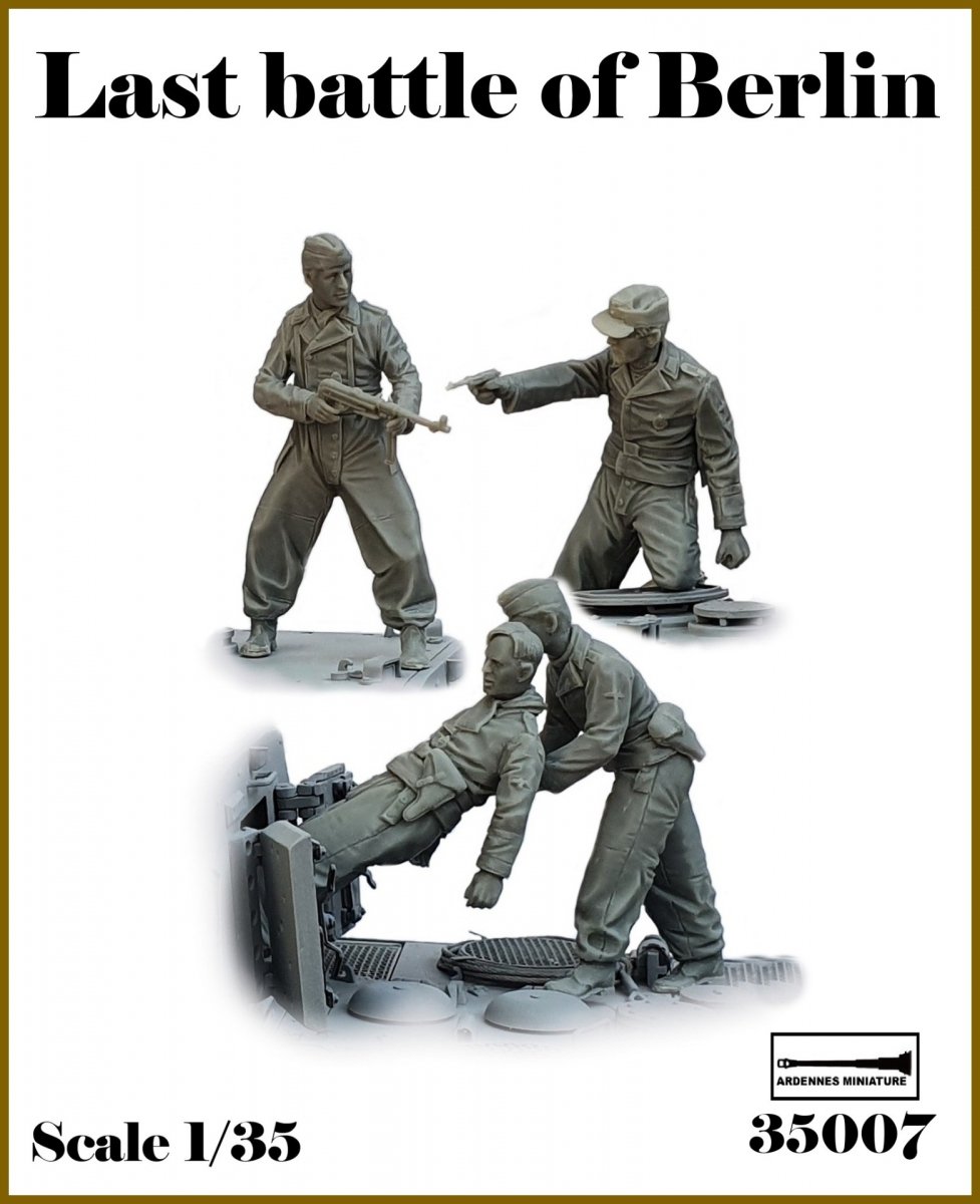 Ardennes Miniature 35007 LAST BATTLE OF BERLIN 1/35