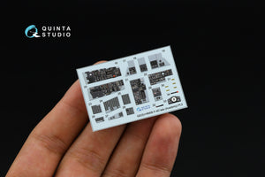 Quinta Studio QDS+48495 F-4D late Phantom II 3D-Printed &amp;amp; coloured Interior on decal paper (Academy) (Small version) (with 3D-printed resin parts) 1/48 – zdjęcie 8