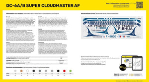 Heller 56315 DC6 Super Cloudmaster Air France - Starter Kit 1/72 – image 5