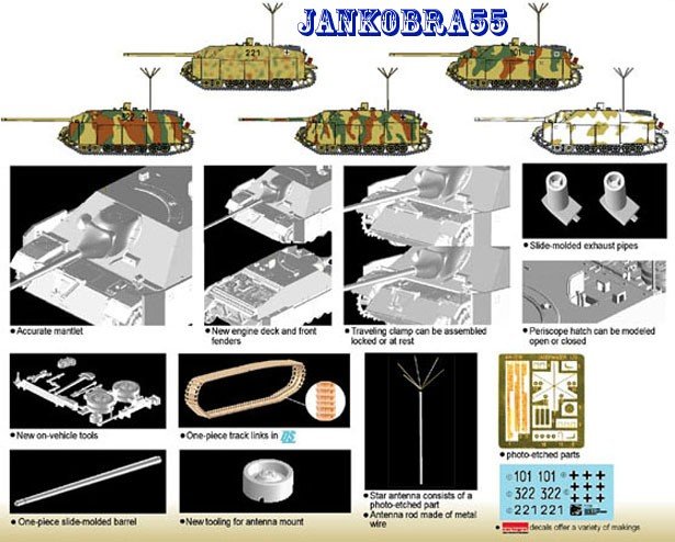 Dragon 7238 Jagdpanzer IV 1/72 – zdjęcie 2