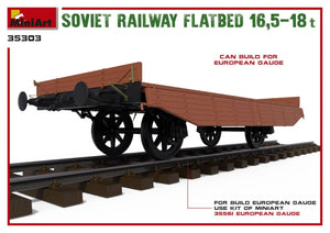 MiniArt 35303 Soviet Railway Flatbed 16,5-18t 1/35 – zdjęcie 7