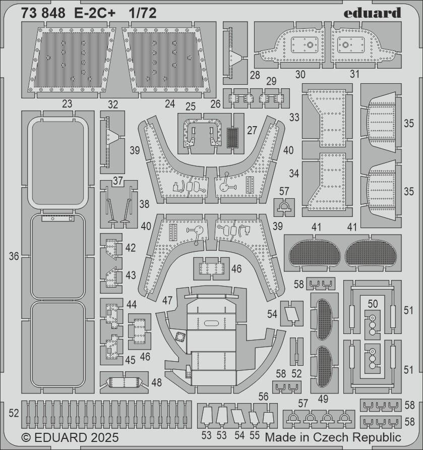Eduard 73848 E-2C+ Heller 1/72 – image 2