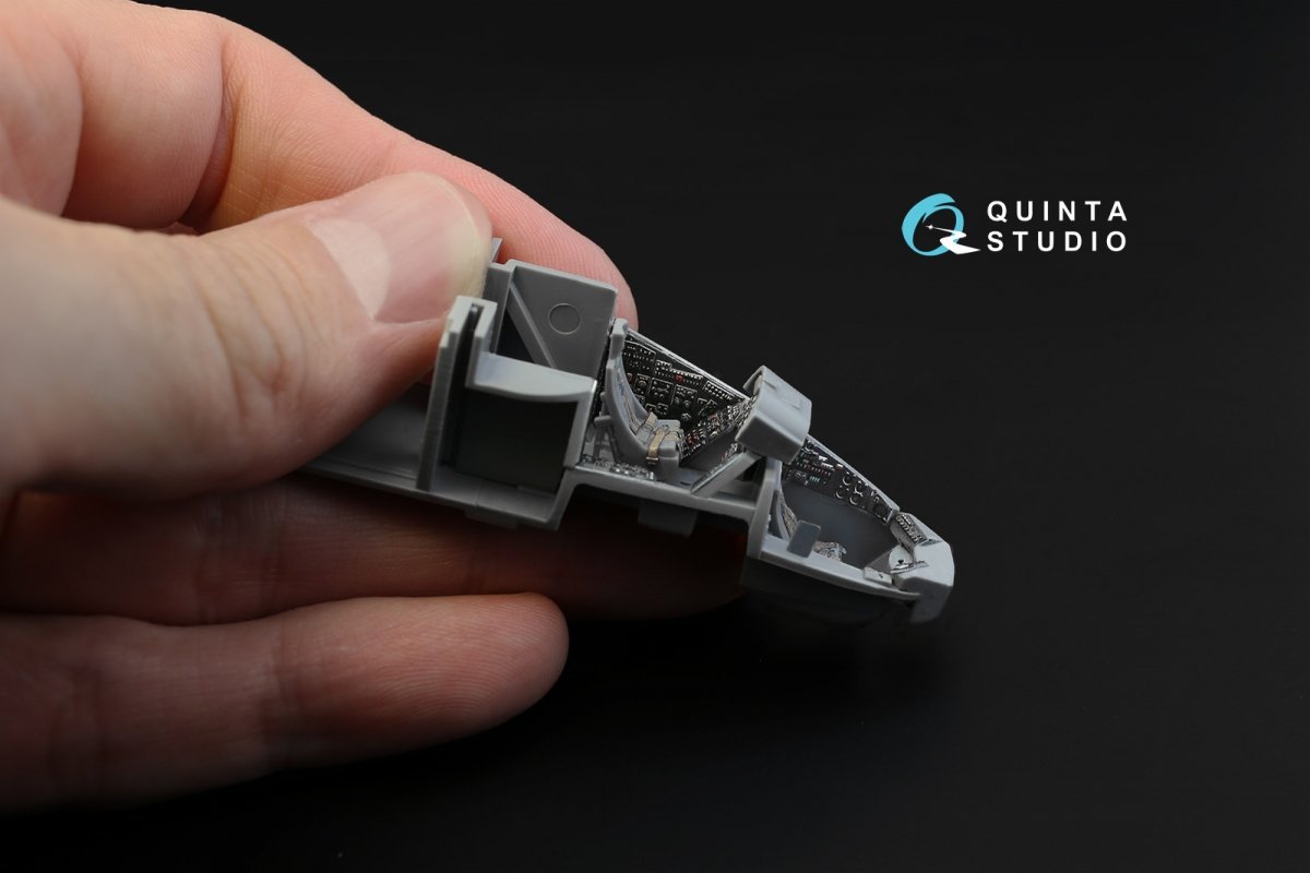 Quinta Studio QD72019 Mi-24V NATO 3D-Printed &amp;amp; coloured Interior on decal paper (for Zvezda kit) 1/72 – zdjęcie 3