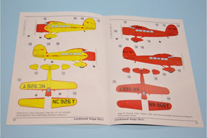 Dora Wings 48024 Lockheed Vega 5C 1/48 – image 6